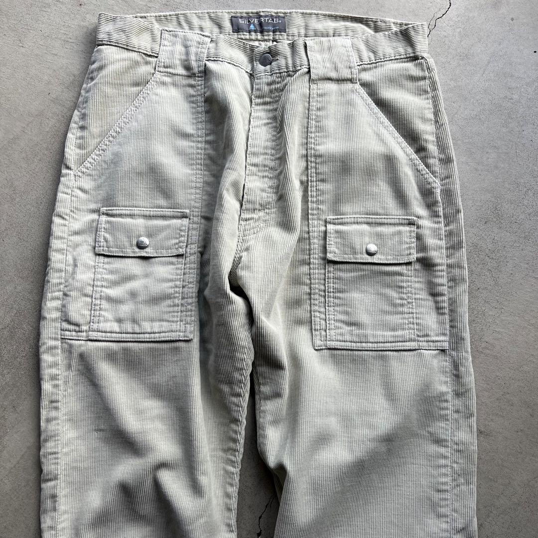 Levi's Silver Tab Corduroy Bush Pants W36 L32 Off White Levi's Silver Tab Corduroy Bush Pants W36 L32 Off White