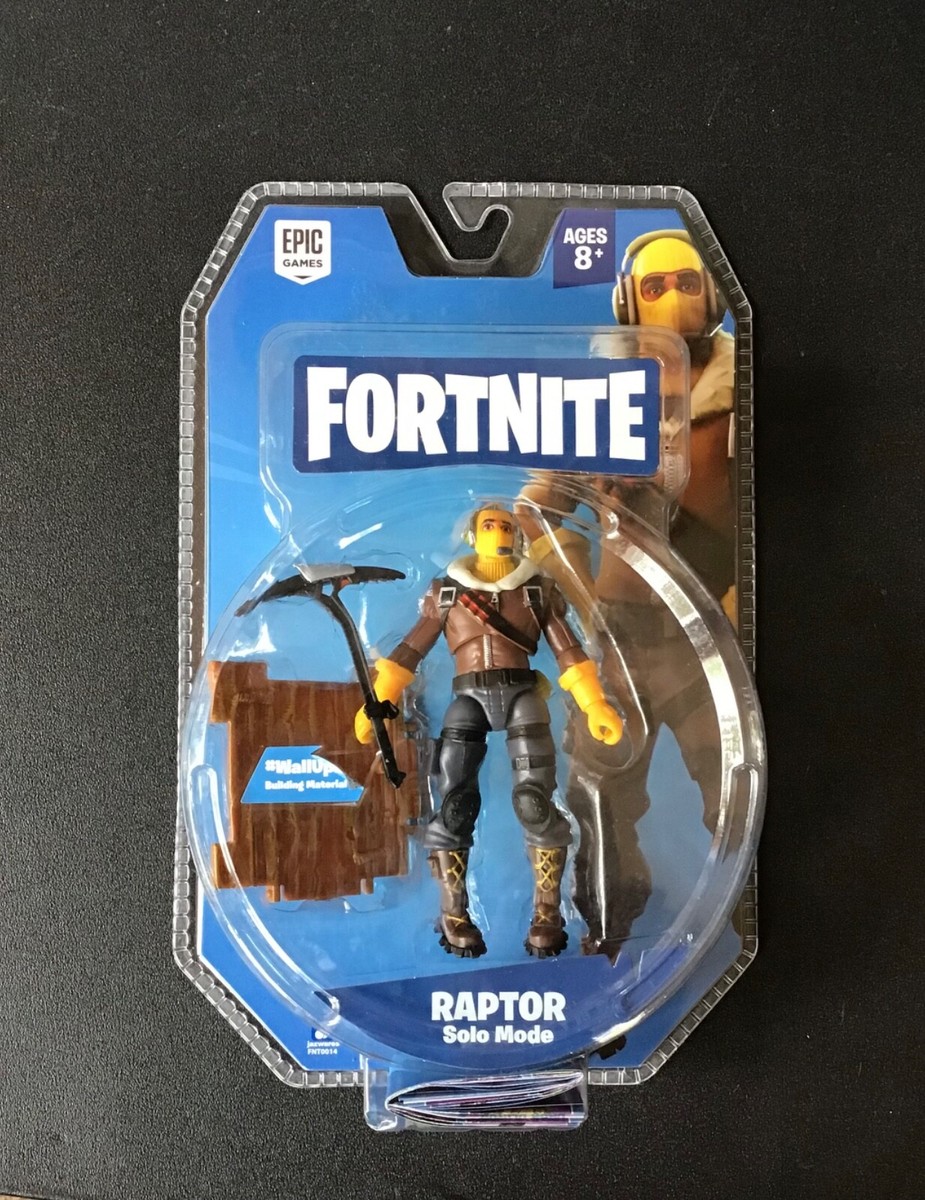 Raptor Solo Mode Fortnite Jazwares 4” Action Figure Walmart Exclusive NIB