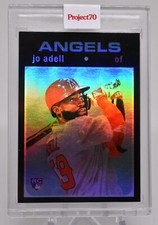 2021 TOPPS PROJECT 70 JO ADELL BY JACOB ROCHESTER - RAINBOW FOIL 1/70 #32