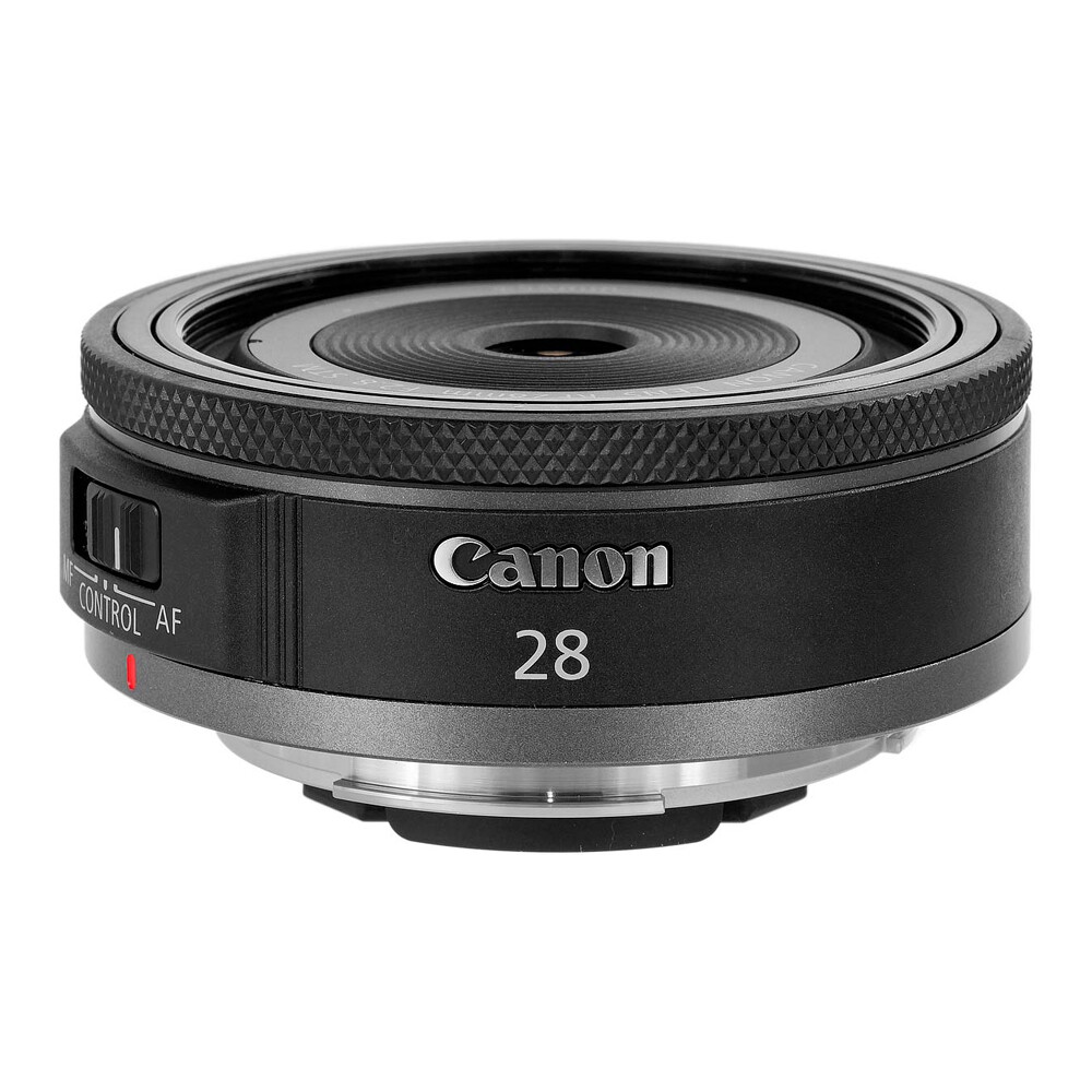 Canon RF 28mm F/2.8 STM Wide-Angle Prime Lens for Cameras - Black