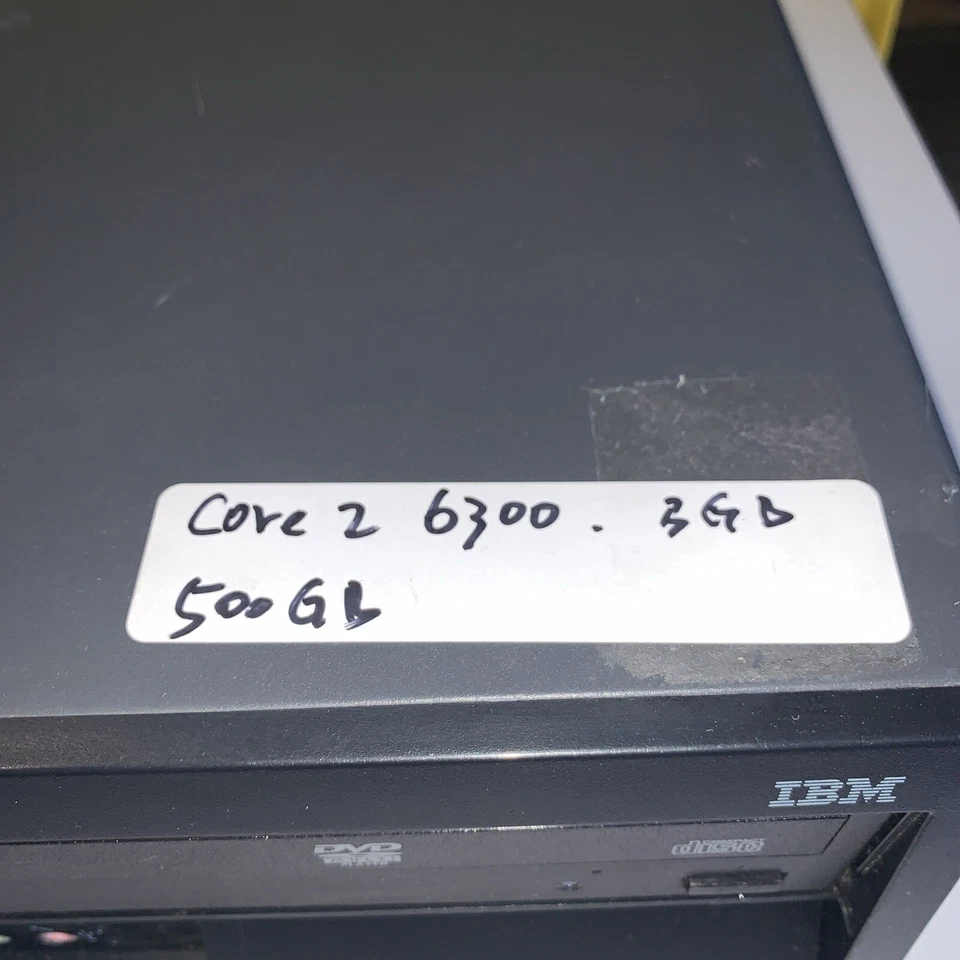 ThinkCentre Desktop M55(881094U) Intel Core 2 6300 3GB 500GB HD Window XP pro - Image 3 of 4