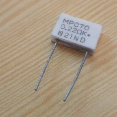 Fukushima Futaba MPC70 0,22Ohm 2W *5 Stück* *NOS*