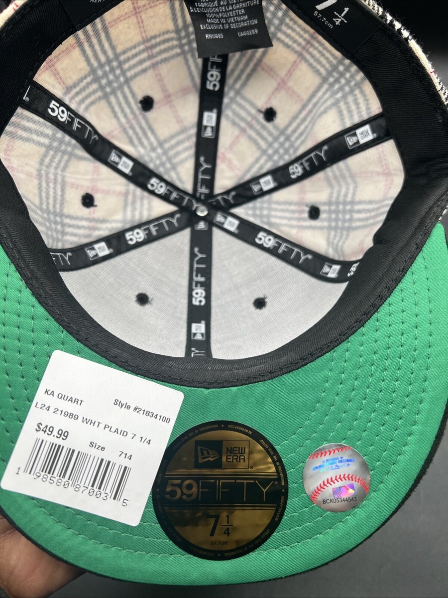 New Era 59Fifty New York Yankees Plaid Fitted Cap 7 1/4