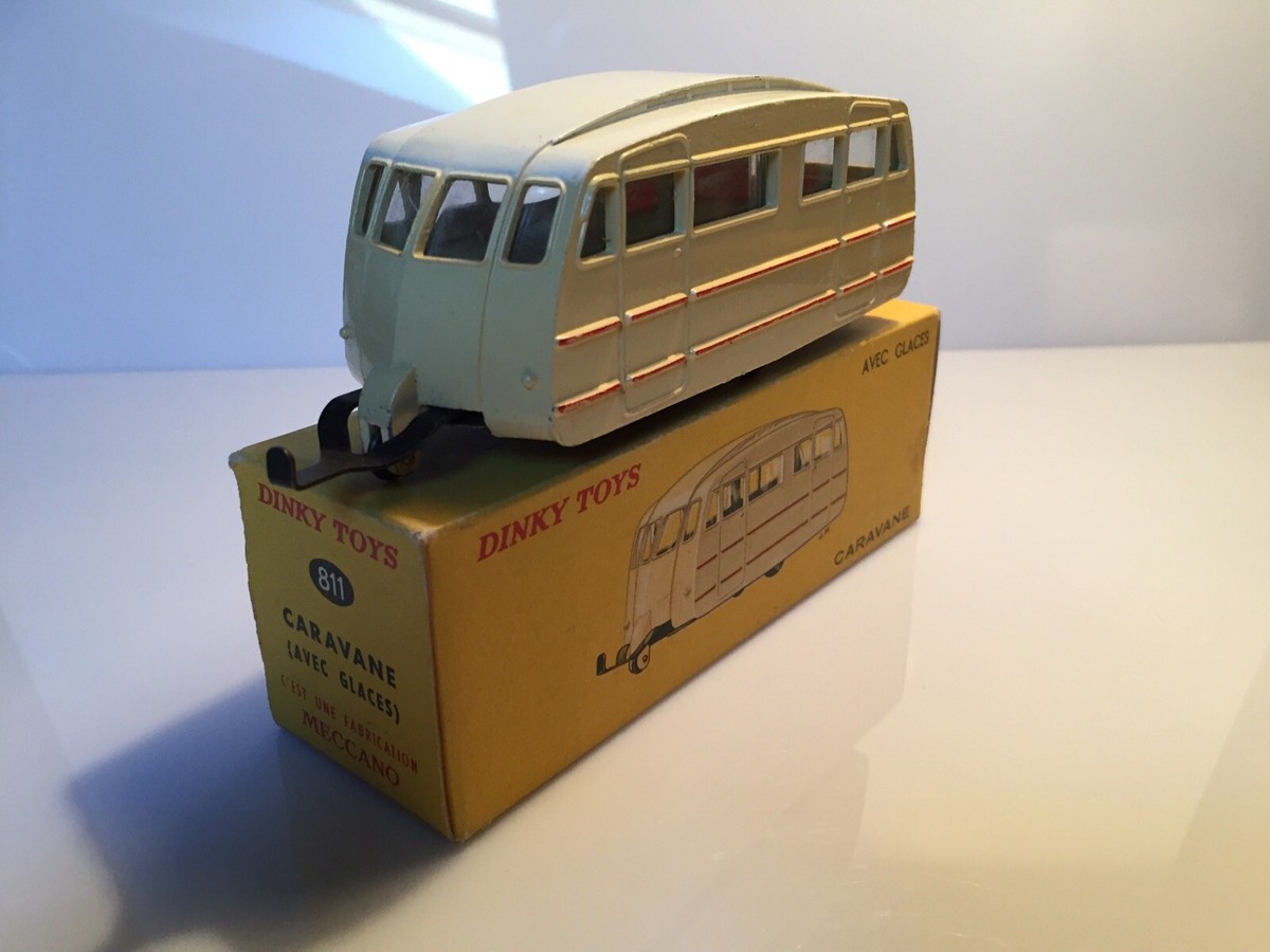 Dinky Toys 1:43 - 1 - Model car - ref. 811 Caravane avec glaces near