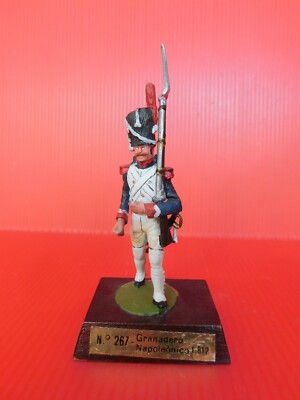 3 Grenadiers De La Garde Impériale - Soldats De Plomb 1er Empire - Échelle 1/32