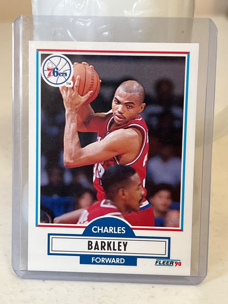 Charles Barkley 1990 Fleer *RARE ERROR* Collector Card #139 in
