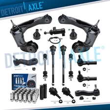 Front Upper Control Arm Ball Joint Tierod Lug Nut for Silverado Sierra 2500 3500