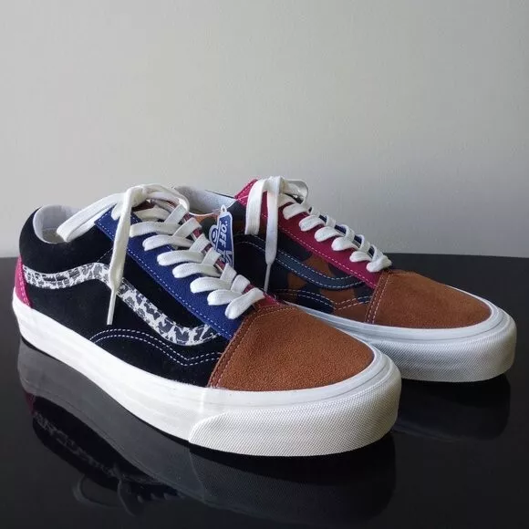 Vans Men s Old Skool 36 Dx Anaheim Factory Suede Low Top Sneaker