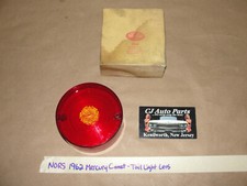1965 Comet Taillight Lens LH Outer Red Caliente Cyclone Mercury