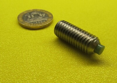 Kmac 18-8 (A2) Stainless Steel Set Screws Nylon Tip, M10 x 25 mm Length, 1 Pcs