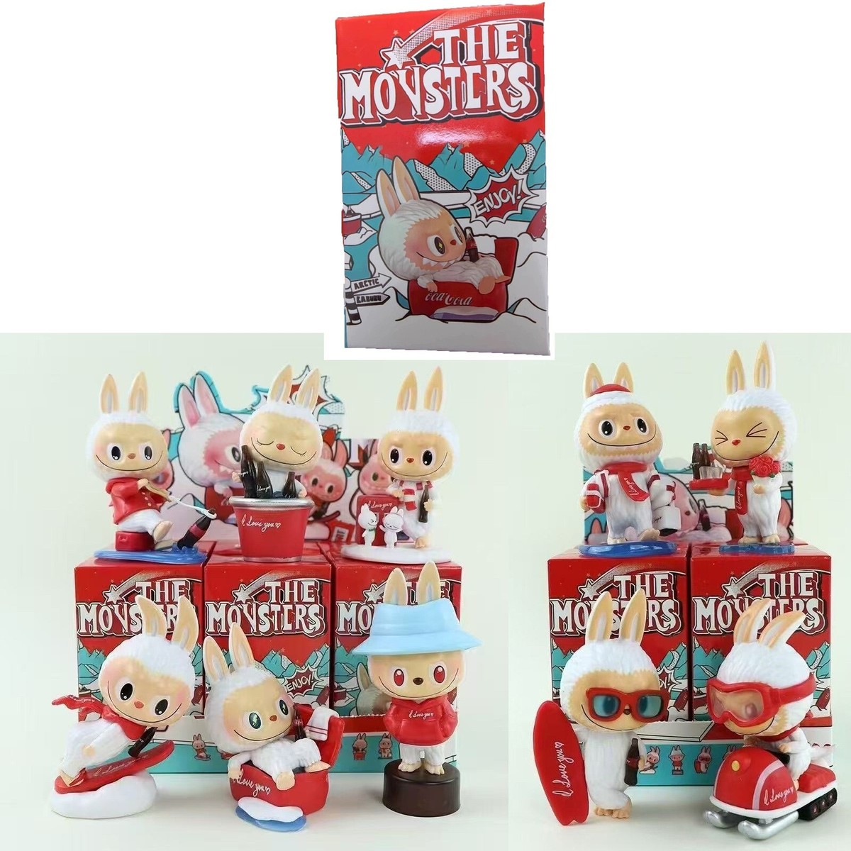 ぬいぐるみ THE MONSTERS COCA-COLA SERIES 2boxes THE MONSTERS COCA-COLA Series Figures - POP MART (United States)