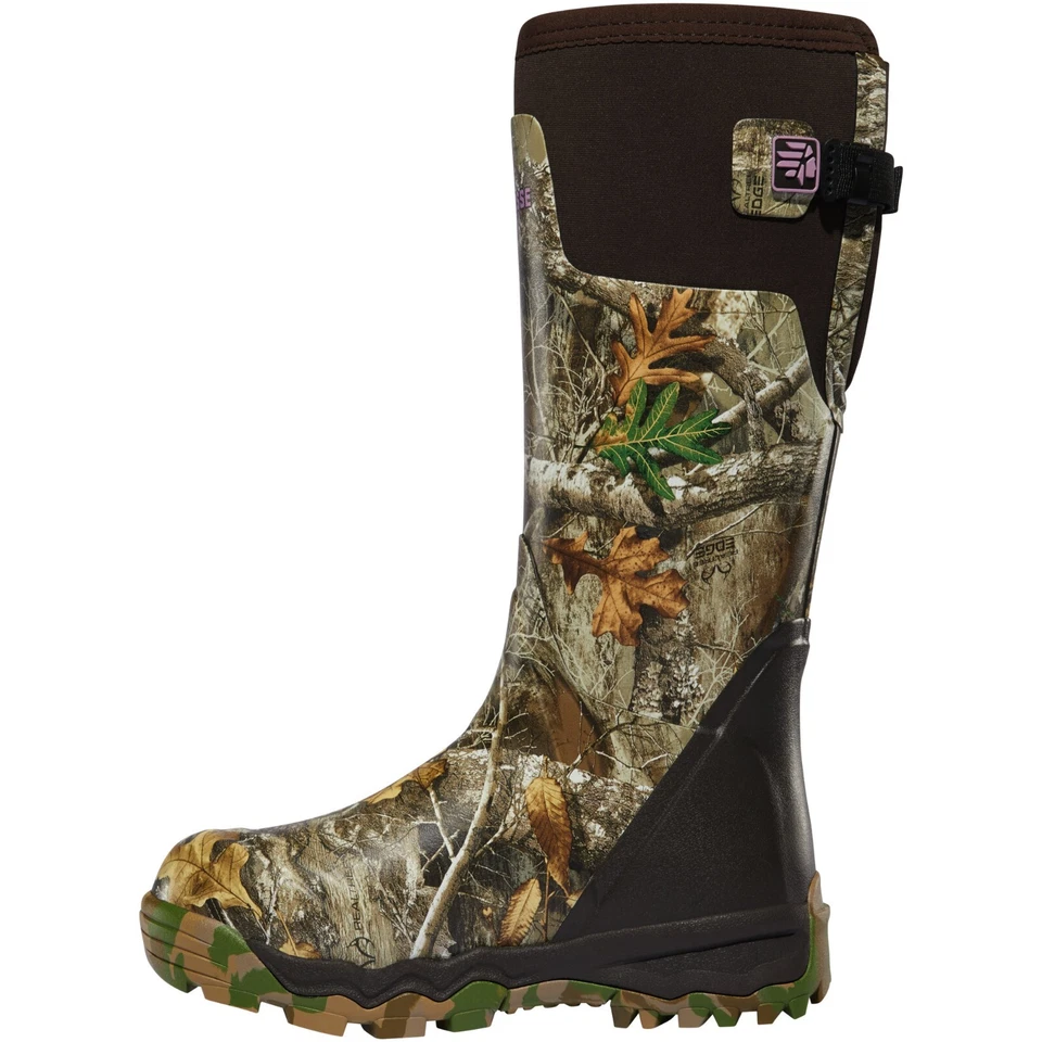 LaCrosse 376026 Women's Alphaburly Pro 15" Realtree Edge WP Hunting Boots Shoes - Image 2 of 4