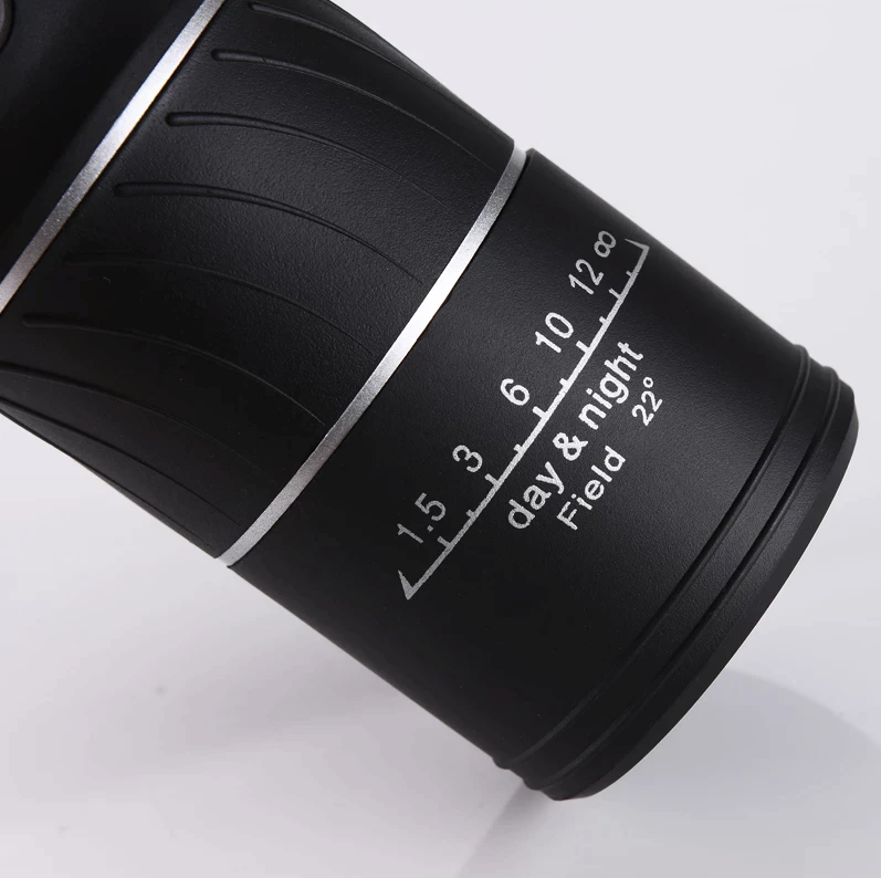 40x60 Monocular With Night Vision - High Power BAK4 Prism, Waterproof, Great For Hunting & Camping | 50mm Lens