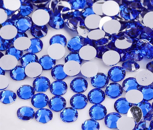 1000 Rhinestones Gems Crystal Pearl Nail Body Art Face Festival Costume Craft UK - Picture 24 of 24