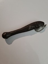 COUTEAU OUVRE BOITE POISSON DÉCAPSULEUR PECHE PÊCHEUR OBJET ANCIEN MÉTAL 