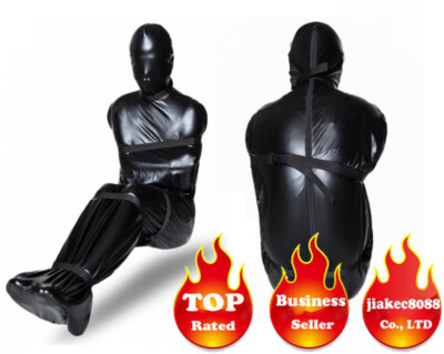 Newest Full Body Bondage Zip Mummy Sack Sleeping Bag Costume Slave Restraint
