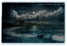 1913 Cosey Beach By Moonlight New Haven CT Early View Posted