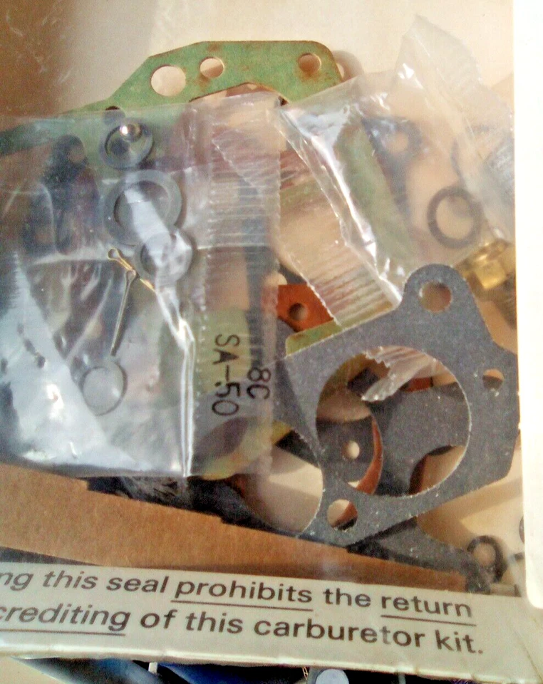 Carburetor Repair Kit Fits Mazda GLC 1981-1982 15841A Techlit LOC-189DG - Image 3 of 4