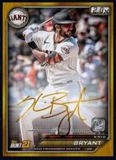 [DIGITAL CARD] TOPPS BUNT 2021 KRIS BRYANT - GOLD T5 BASE SIG AWARD, SF GIANTS