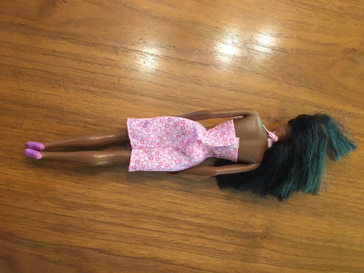 Ensemble Rideau De Panneau Barbie Ballerine - Vintage 1995, Afro-américaine, Rose