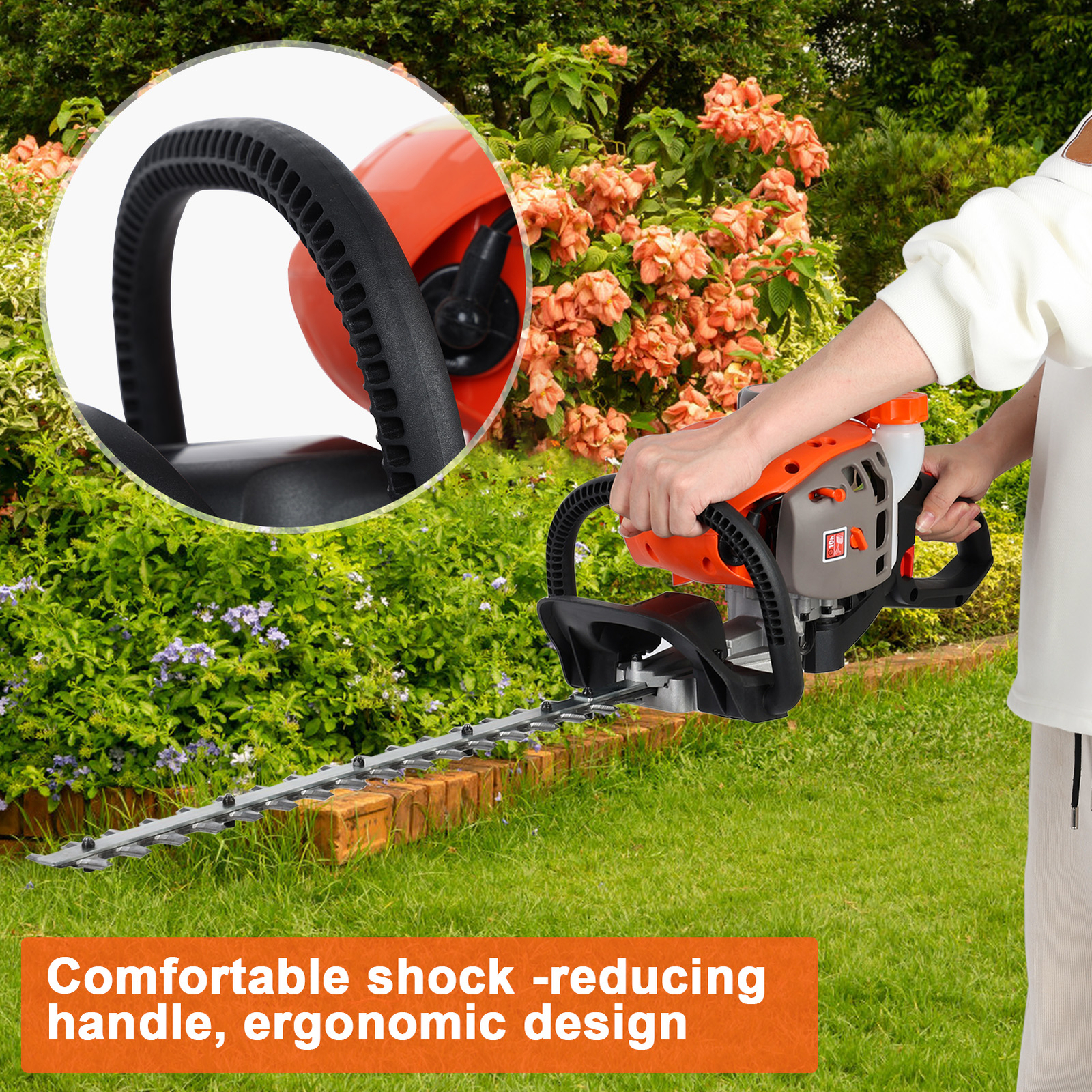 Handheld 26CC Gas Powered & Cordless & 2-Stroke Brush Weed Chainsaw Trimmer ro