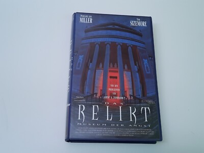 Das Relikt - Museum der Angst 1997 Uncut VHS German PAL Video Großbox The Relic