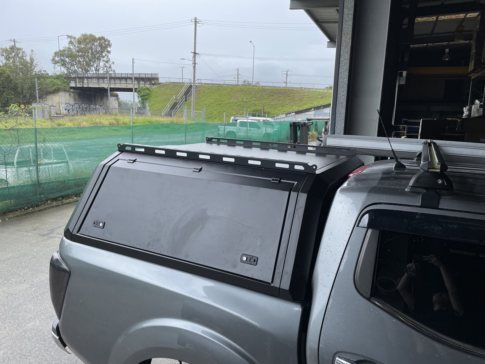 Ute Steel Canopy for Nissan Navara NP300 2015On Dual Cab Tub Heavy