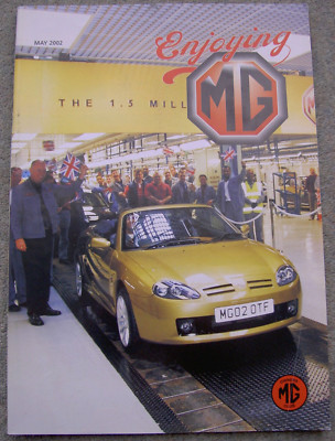 Enjoying MG (May 2002) MGB Clutch Replacement, MGB Rebuild, ZT-T, Works Midgets