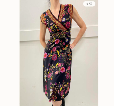 knee length dresses for ladies Fuzzi Woman Black Dress main image 0