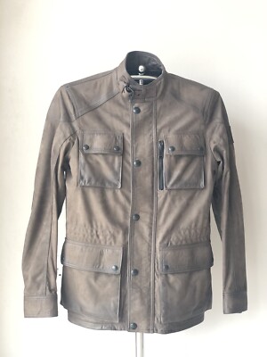 New And Unworn Belstaff Trialmaster Suede Lamb skin Jacket UK
