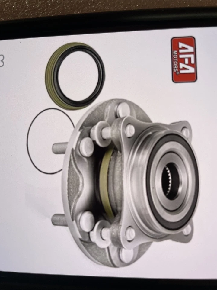 Nuevo conjunto de cojinete y buje de rueda delantera 4x4 950-001 515040 Lexus Gx460 Gx470 Foto 4 de 4