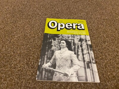 OPERA MAGAZINE 1985 APR ANN MURRAY AS XERXES. ALEXANDER GOEHR. HANDEL