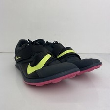 Nike Rival Men  s Track  Field Jumping Spikes Anthracite/Pink DR2756-002 9