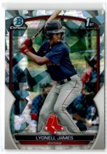 2023 Bowman Chrome Prospects Atomic Lyonell James Boston Red Sox #BCP-118