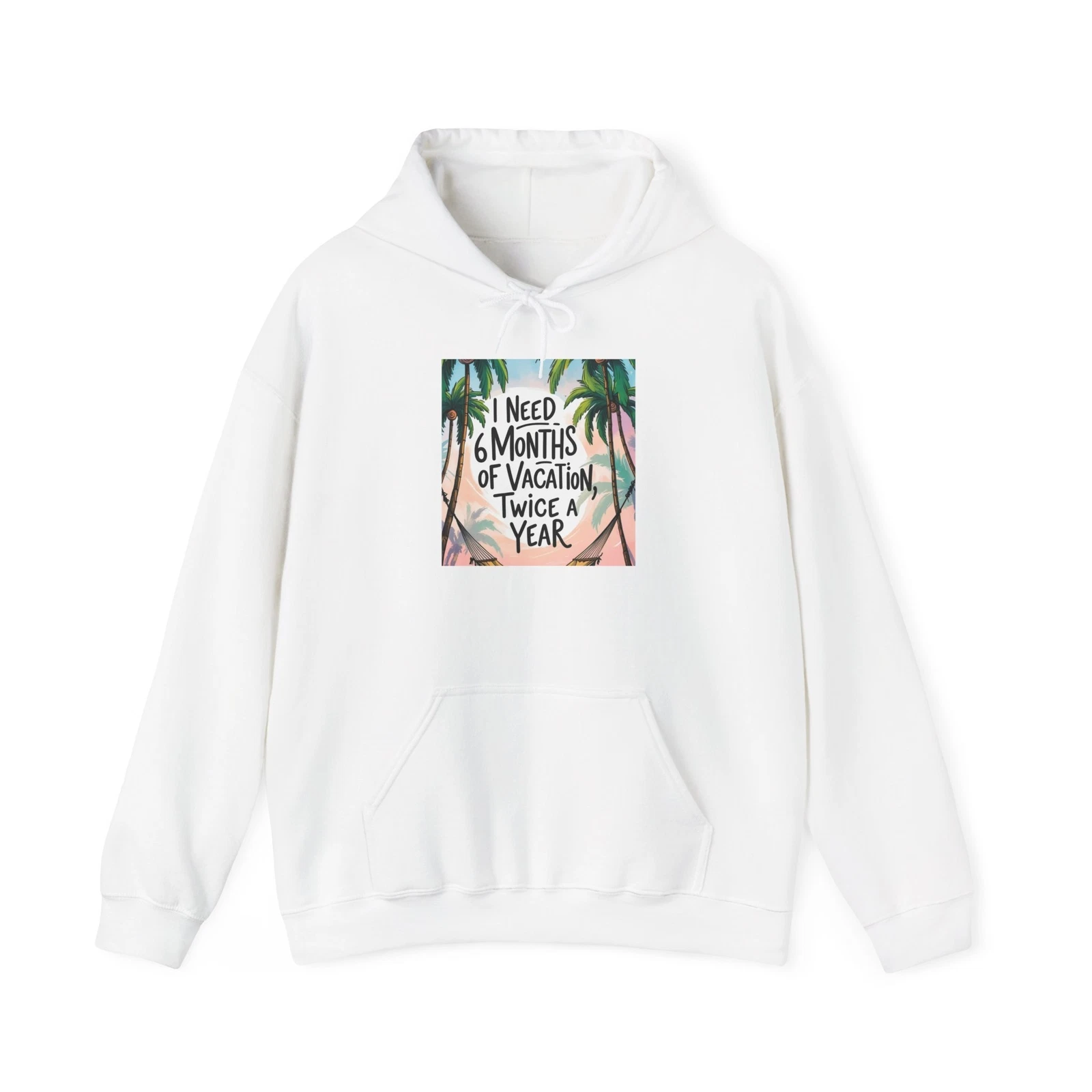 Dream Vacation Vibes Hoodie, Unisex Relaxation Sweatshirt Gift for Travelers
Opens in a new window o