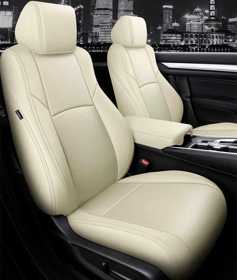 PARA HONDA CR-V MOTOPTES 2005-2024 FUNDA ASIENTO COCHE PERSONALIZADA CUERO DURADERO JUEGO COMPLETO Foto 4 de 4