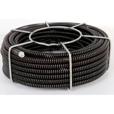 60' x 5/8" Sectional Pipe Drain Cleaning Cable Sewer Cable No Core fits RIDGID