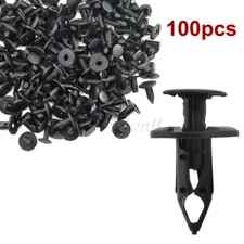 100pcs Retainer Fastener Rivets Clips for Ford N807389S 1039463 Fits 8mm Hole