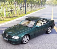 for NOREV for Mercedes for Benz for SL500 for R129 1999 Green 1:18 Car Pre-built