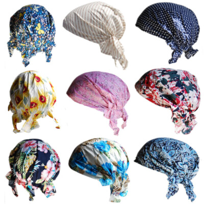 Kopftuch Bandana Chemo Damen Mütze Leicht Sommer Baumwolle Cool4 E02