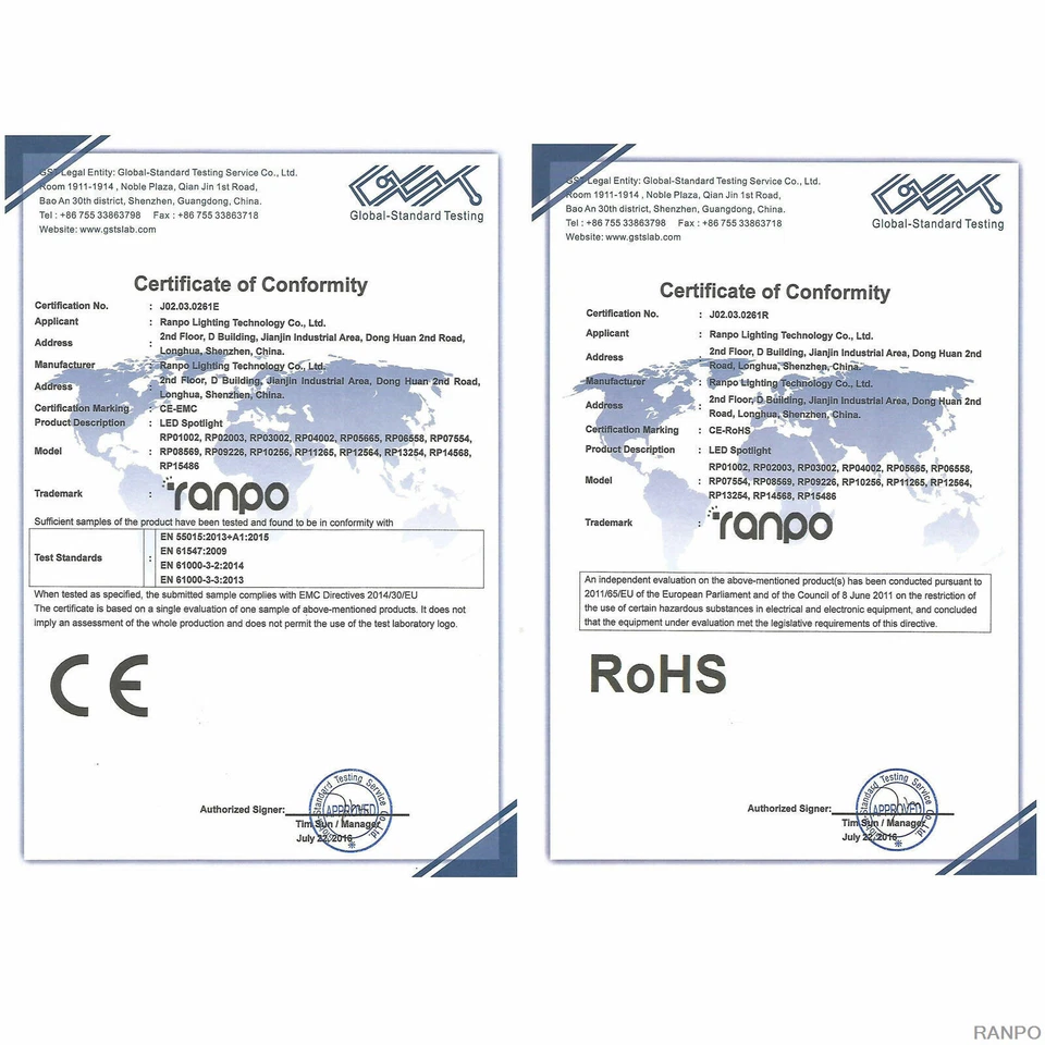 Dimmable LED Spotlight Bulbs GU10 MR16 E27 E14 GU5.3 B15 White Lamp 110V 220V RK - Image 2 of 4