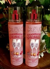 NEW 2 BATH AND BODY WORKS FRAGRANCE MIST BODY SPRAY CHAMPAGNE SPRINKLES 8 OZ