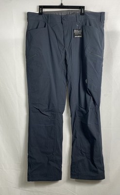 Eddie Bauer Men's Storm Mt Lined Guide Pro Technical Stretch Pants NWT 42x34
