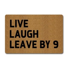 Funny Welcome Doormat 23.6 x 15.7 inch Non-Slip Mat Gift Mat Funny Personali...
