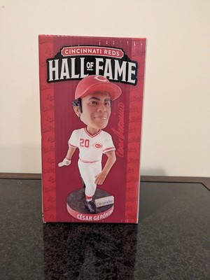 Cesar Geronimo 2022 Cincinnati Reds HOF Bobblehead 50th Anniversary- Los Rojos