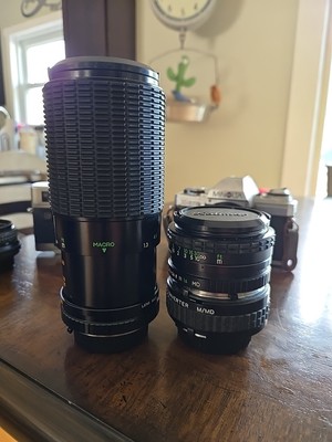 Lot Of 2 KALIMAR LENSES FOR CAMEREAS SEE PICS