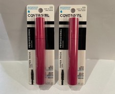 Covergirl Professional Super Thick Lash Mascara 9ml New 2PK--225 Very Black
