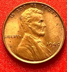 1940-D Lincoln Wheat Cent Penny GEM RED BU From an Original Bank Roll