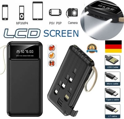 90000mAh Power Bank Batterie Backup für Heizweste Hitze Jacke Handschuhe Laden