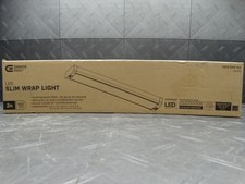 Commercial Electric 1-Pack 24 in. 2,000 Lumens Integrated LED White Wraparound